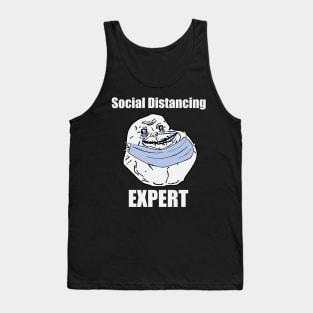 Social Distancing Expert Tank Top